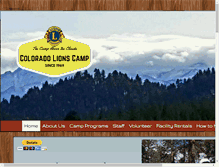 Tablet Screenshot of coloradolionscamp.org